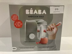 ROBOT STEAMER/BLENDER BABYCOOK SOLO BEABA 4 IN 1 - LOCATION 20A.