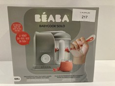 ROBOT STEAMER/BLENDER BABYCOOK SOLO BEABA 4 IN 1 - LOCATION 20A.