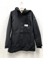 COLUMBIA COAT BLACK COLOUR SIZE L LOCATION 9B.