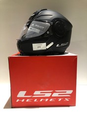 LS2, MOTORBIKE HELMET MODULARE SCOPE MATT BLACK, XL.