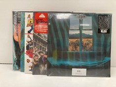 5 X VINYLS VARIOUS ARTISTS INCLUDING ZZEBRA - LOCATION 22B.