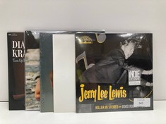 5 X VINYL VARIOUS ARTISTS INCLUDING JERRY LEE LEWIS - LOCATION 22B.