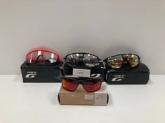 4 X JULBO GLASSES VARIOUS MODELS AND SIZES INCLUDING MODEL J 501 11 14 - LOCATION 6B.