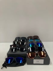 12 X HAWKERS SUNGLASSES VARIOUS SIZES AND MODELS INCLUDING MODEL S1/110030 - LOCATION 6B.