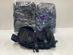 3 X BACKPACKS VARIOUS MAKES AND MODELS INCLUDING BRANDIT NAVY BLUE BACKPACK - LOCATION 39B.