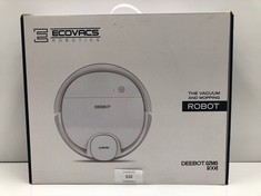 ECOVACS DEEBOT OZMO 900 - 4-IN-1 ROBOT HOOVER: SWEEPS, VACUUMS, MOPS AND SCRUBS, SMART LASER MAPPING, ALEXA COMPATIBLE, APP, WIFI, RESUMES CLEANING AFTER RECHARGING, VOICE REPORTING, WHITE-LOCATION 2