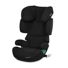 CYBEX SILVER SOLUTION X I-FIX INFANT CAR SEAT, FOR CARS WITH AND WITHOUT ISOFIX, APPROX. 3 TO 12 YEARS (100 - 150 CM), APPROX. 15 TO 50 KG, BLACK (PURE BLACK) - LOCATION 1C. (100 - 150 CM), FROM 15 T