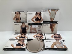 12 X SELENE VARIOUS SIZES AND MODELS INCLUDING UNPADDED UNDERWIRE - LOCATION 45A.