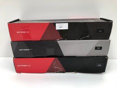 3 X MARS GAMING KEYBOARDS INCLUDING MODEL MCP-RGB3 GAMING COMBO (MAY BE BROKEN OR INCOMPLETE) - LOCATION 50C.