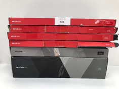 6 X MARS GAMING KEYBOARDS VARIOUS MODELS INCLUDING MK120 MODEL (MAY BE BROKEN OR INCOMPLETE) - LOCATION 50C.