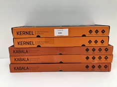 5 X KROM KEYBOARDS KERNEL AND KABALA MODELS (MAY BE BROKEN OR INCOMPLETE) - LOCATION 46C.