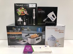 5 X KITCHEN ITEMS INCLUDING FRYER-LOCATION 46A.