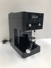 COFFEE MACHINE GAGGIA COLOUR BLACK-LOCATION 46A.