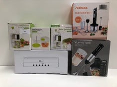 6 X MISCELLANEOUS KITCHEN ITEMS INCLUDING BLENDER ACEKOOL-LOCATION 42A.