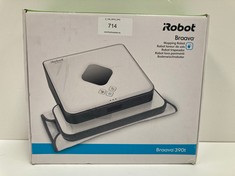 IROBOT BRAAVA 390T - 2-IN-1 FLOOR MOPPING ROBOT: WET AND DRY CLEANING - BEST FOR MULTIPLE ROOMS AND LARGE SPACES - WORKS WITH SINGLE-USE AND WASHABLE CLOTHS - QUIET - 7C LOCATION.