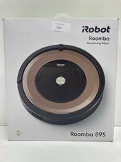 IROBOT ROOMBA 895 - OPTIMAL ROBOT HOOVER FOR PETS, 5X SUCTION, ANTI-TANGLE RUBBER BRUSHES, DIRT DETECT SENSORS, HARD FLOORS AND CARPETS, WIFI AND APP PROGRAMMABLE - LOCATION 19C.