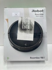 IROBOT ROOMBA 981, ROBOT HOOVER FOR PET HAIR WITH HIGH SUCTION POWER 1 AND ANTI-TANGLE RUBBER BRUSHES, WIFI CONNECTION, PROGRAMMABLE BY APP AND COMPATIBLE WITH ALEXA, BLUE COLOUR - LOCATION 19C.