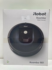 IROBOT ROOMBA 981, ROBOT HOOVER FOR PET HAIR WITH HIGH SUCTION POWER 1 AND ANTI-TANGLE RUBBER BRUSHES, WIFI CONNECTION, PROGRAMMABLE BY APP AND COMPATIBLE WITH ALEXA, BLUE COLOUR - LOCATION 19C.