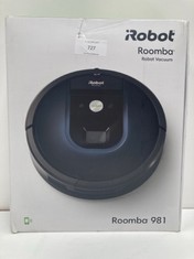 IROBOT ROOMBA 981, ROBOT HOOVER FOR PET HAIR WITH HIGH SUCTION POWER 1 AND ANTI-TANGLE RUBBER BRUSHES, WIFI CONNECTION, PROGRAMMABLE BY APP AND COMPATIBLE WITH ALEXA, BLUE COLOUR - LOCATION 23C.