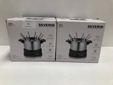 2 X FONDUE SET - LOCATION 42A.