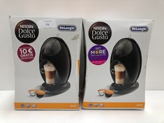 2 X NESCAFÉ DOLCE GUSTO COFFEE MACHINES-LOCATION 38A.