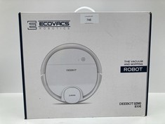 ECOVACS DEEBOT OZMO 900 - 4-IN-1 ROBOT HOOVER: SWEEPS, VACUUMS, MOPS AND SCRUBS, INTELLIGENT LASER MAPPING, ALEXA COMPATIBLE, APP, WIFI, RESUMES CLEANING AFTER RECHARGING, VOICE REPORTING, WHITE - LO