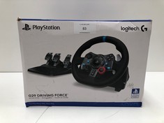 LOGITECH G29 RACING WHEEL AND PEDALS - LOCATION 30A.