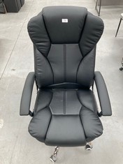 OFFICE CHAIR SONGMICS IN SYNTHETIC LEATHER BLACK COLOUR.