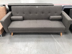 3 SEATER SOFA BED GREY COLOUR.