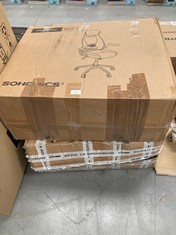 2 X OFFICE CHAIR INCLUDING SONGMICS MODEL OBN86BK.