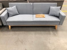 NATURHOGAR SKY BLUE SOFA BED.