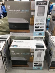 3 X INTEX DURA BEAM DELUXE INFLATABLE MATTRESSES INCLUDING MATTRESS 152X203X56 .