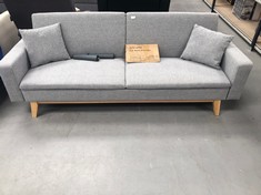 3 SEATER SOFA BED REINE LIGHT GREY NATURHOGAR.