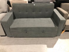 3 SEATER SOFA BED DARK GREY COLOUR.