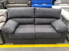 2 SEATER SOFA DARK GREY COLOUR.