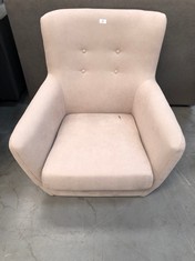 BEIGE ARMCHAIR (WITHOUT LEGS AND BROKEN).