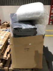 PALLET VARIETY OF BEDDING ITEMS INCLUDING MATTRESSES AND MATTRESS TOPPERS OF VARIOUS SIZES AND MODELS (MAY BE BROKEN OR DIRTY).