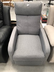 DARK GREY RECLINER.