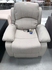 MASSAGE ARMCHAIR ASTAN HOME BEIGE COLOUR (BROKEN).