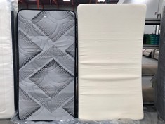 2 X VISCOELASTIC MATTRESSES INCLUDING 90 X 180 UNKNOWN MODEL (ONE OF THEM IS BROKEN).