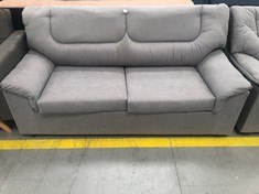 2 SEATER SOFA LIGHT GREY COLOUR.