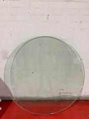 R.V.ASTLEY TEMPERED ROUND GLASS DIA 1150MM 15MM THICK