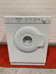 HOTPOINT 4KG TUMBLE DRYER WHITE