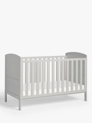 JOHN LEWIS NURSERY GREY COT BED (003328622) RRP £ 239