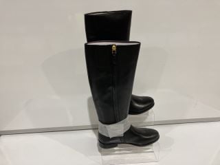 RALPH LAUREN BRIDGETTE SIZE 3 TALL BLACK BOOTS RRP £269