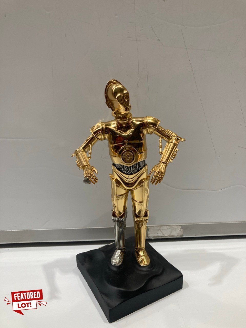 LIMITED EDITION STAR WARS C3PO FIGURINE RRP £439