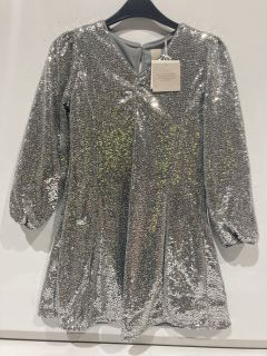 QTY OF JOHN LEWIS SEQUINS PARTY DRESS SIZE 12 YEARS