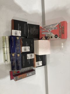 QTY OF ASSORTED BEAUTY ITEMS TO INCLUDE BENEFIT BROW TRYOUTS