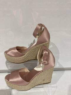 PENELOPE CHILVERSE SATIN PINK SHOES SIZE 5