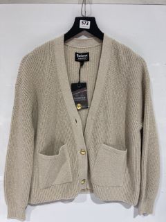 BARBOUR INTERNATIONAL MORINI CARDIGAN UK 8 RRP £99